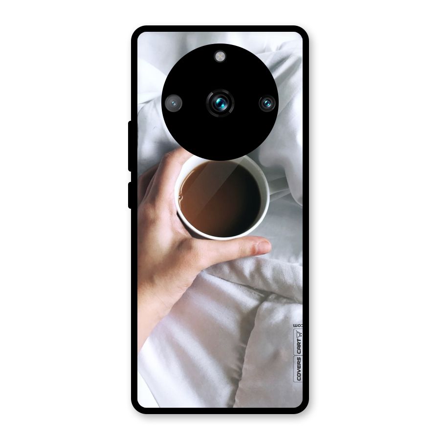 Morning Mocha Glass Back Case for Realme Narzo 60 Pro