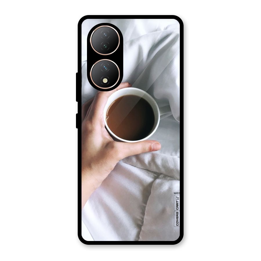 Morning Mocha Glass Back Case for Vivo Y100A