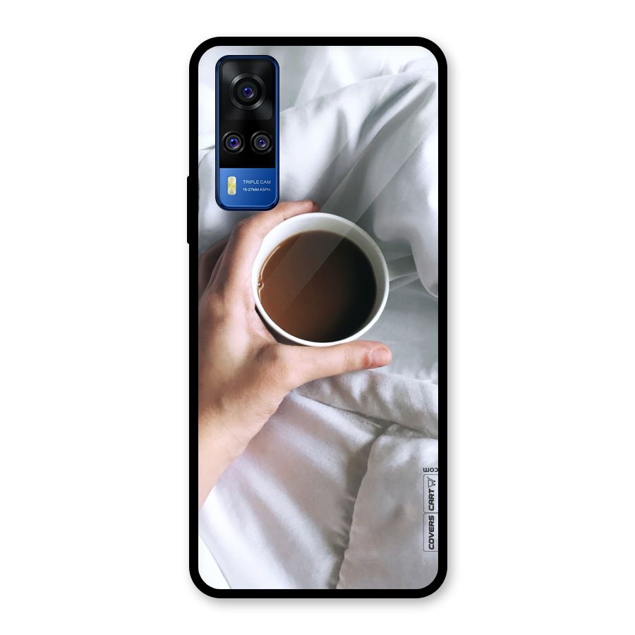 Morning Mocha Glass Back Case for Vivo Y31