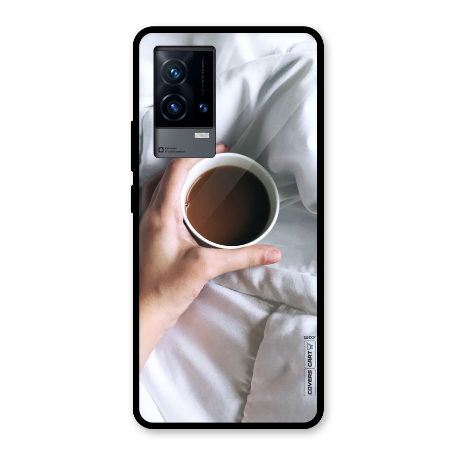 Morning Mocha Glass Back Case for iQOO 9 5G