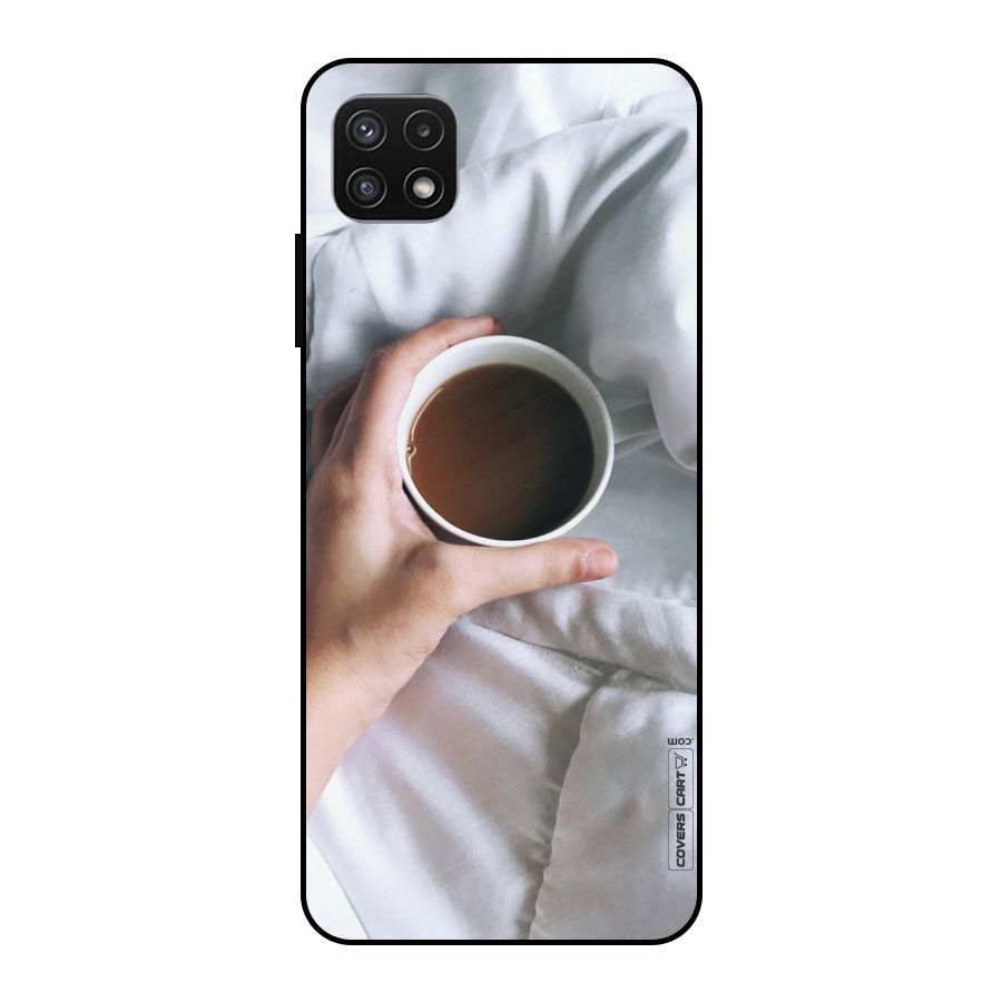 Morning Mocha Metal Back Case for Galaxy A22 5G