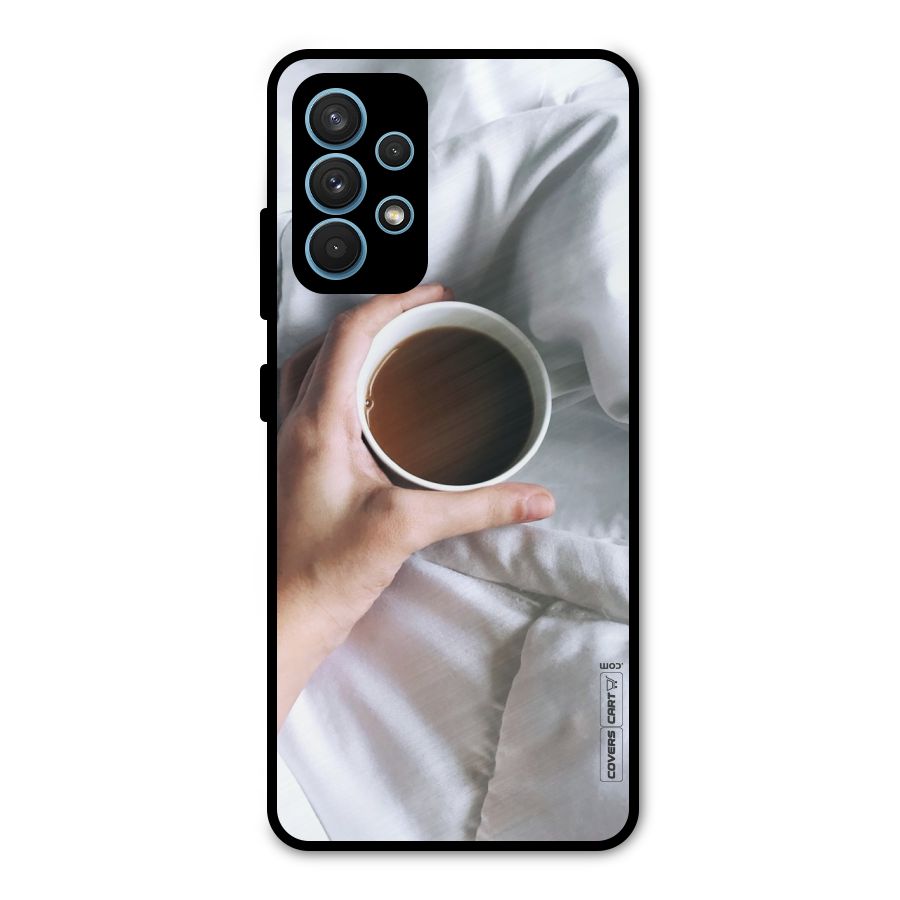 Morning Mocha Metal Back Case for Galaxy A32