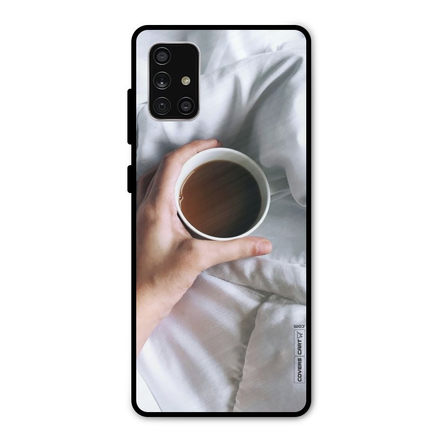 Morning Mocha Metal Back Case for Galaxy A71