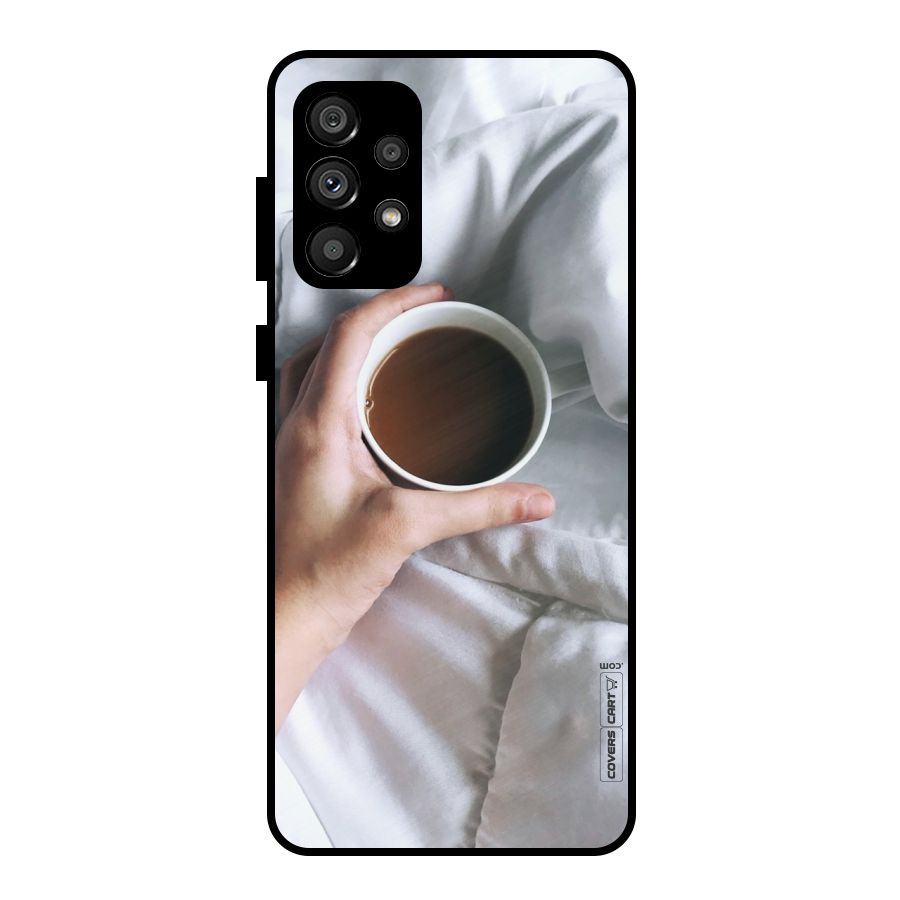 Morning Mocha Metal Back Case for Galaxy A73 5G