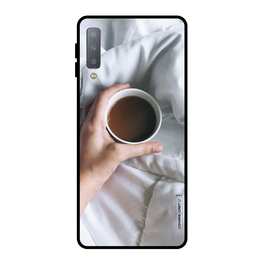 Morning Mocha Metal Back Case for Galaxy A7 (2018)
