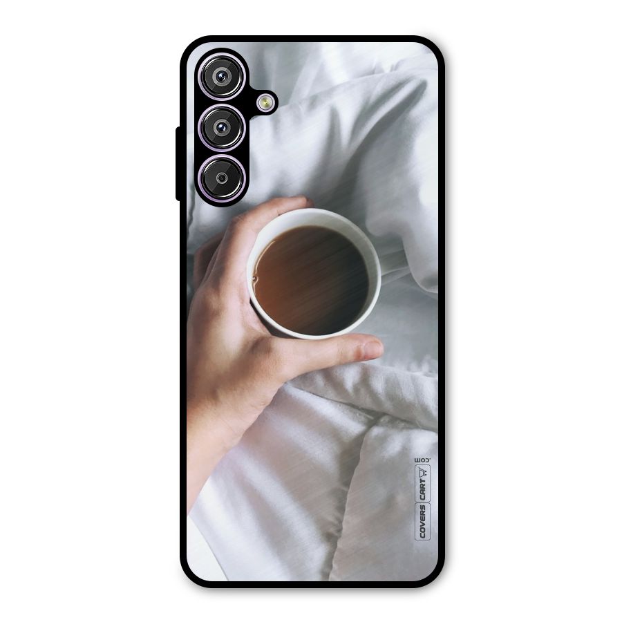 Morning Mocha Metal Back Case for Galaxy M15