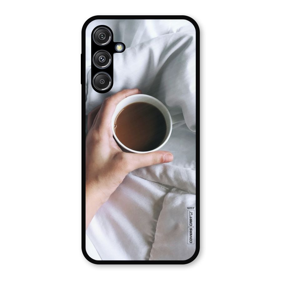 Morning Mocha Metal Back Case for Galaxy M34 5G