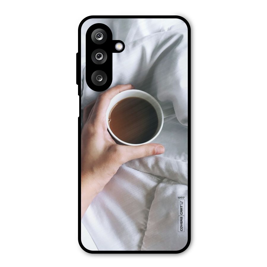 Morning Mocha Metal Back Case for Galaxy M36