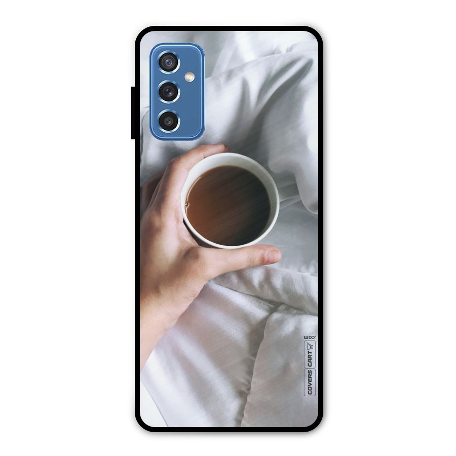 Morning Mocha Metal Back Case for Galaxy M52 5G