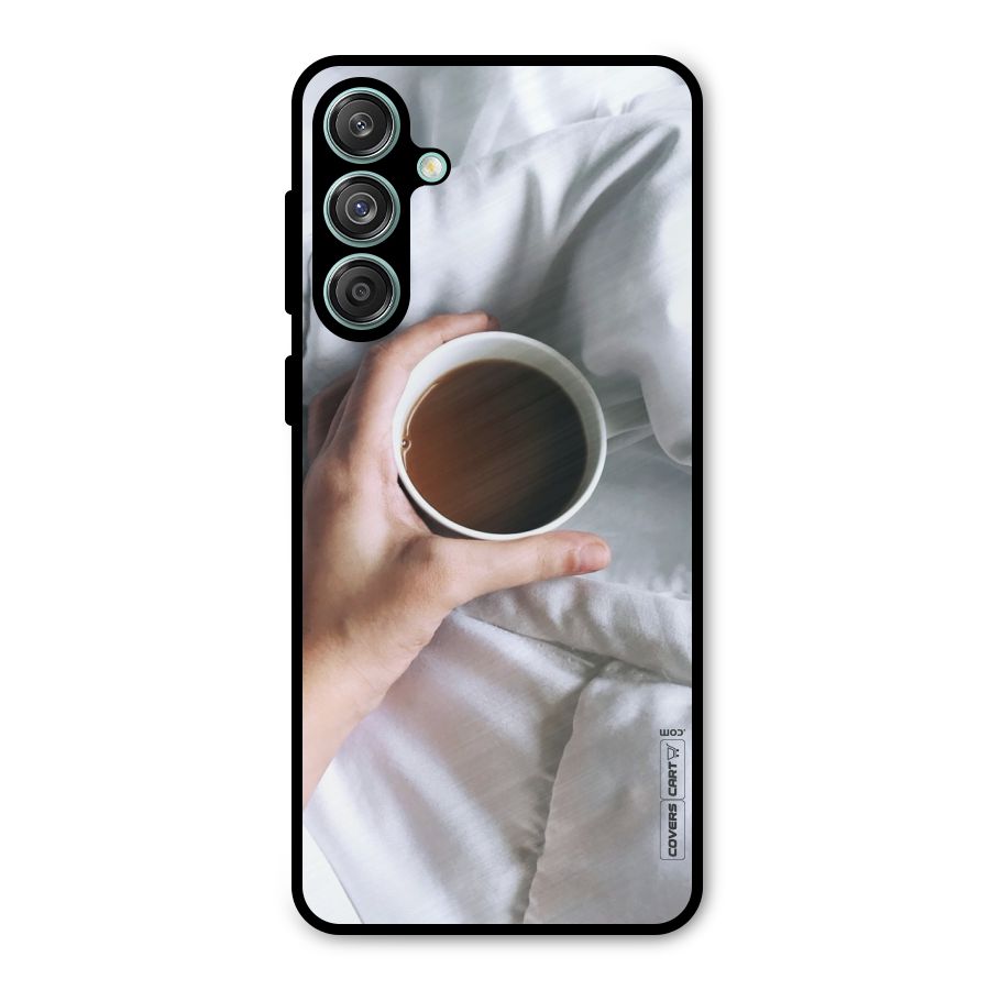 Morning Mocha Metal Back Case for Galaxy M55 5G