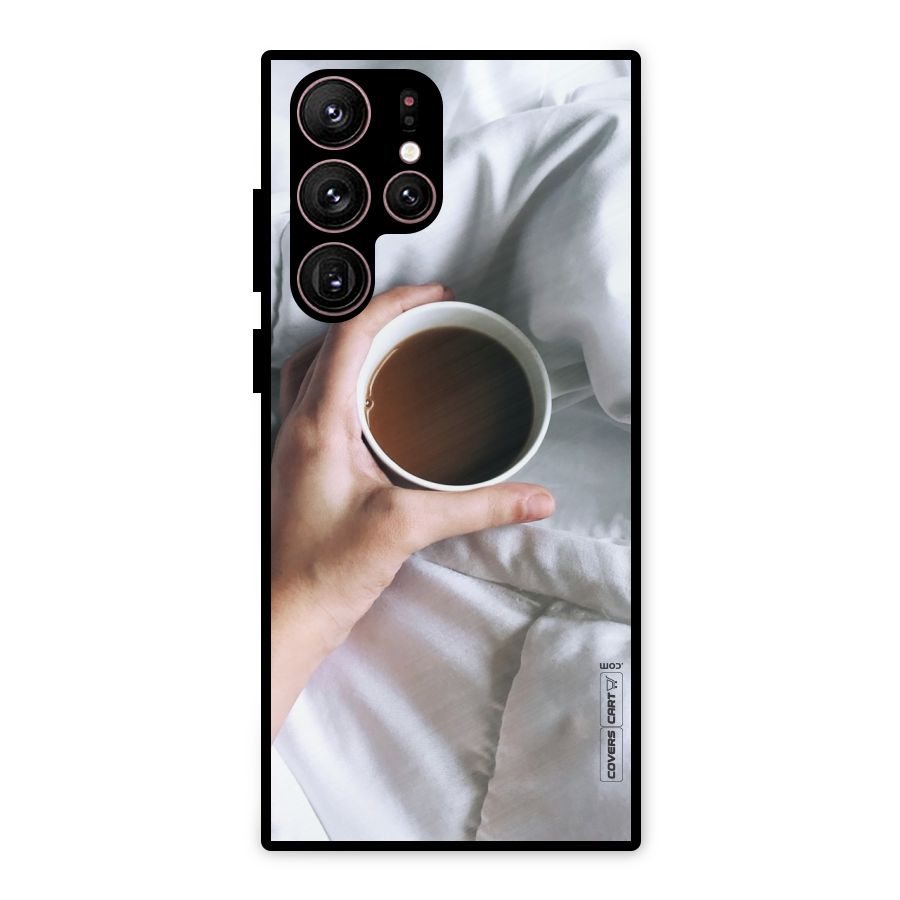 Morning Mocha Metal Back Case for Galaxy S22 Ultra 5G