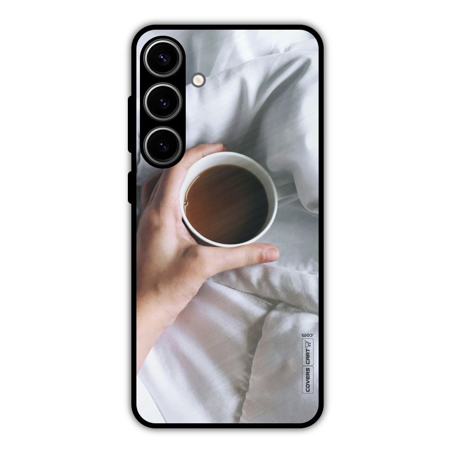 Morning Mocha Metal Back Case for Galaxy S24 Plus