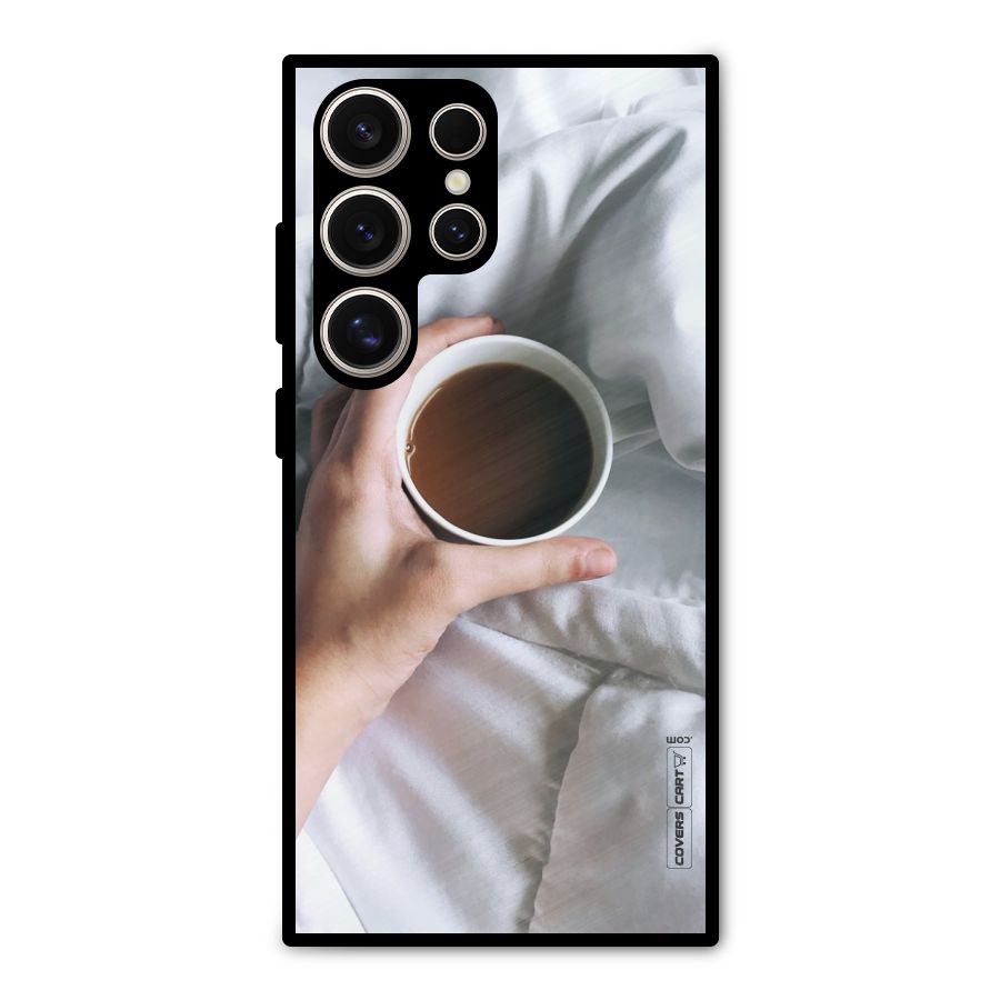 Morning Mocha Metal Back Case for Galaxy S24 Ultra