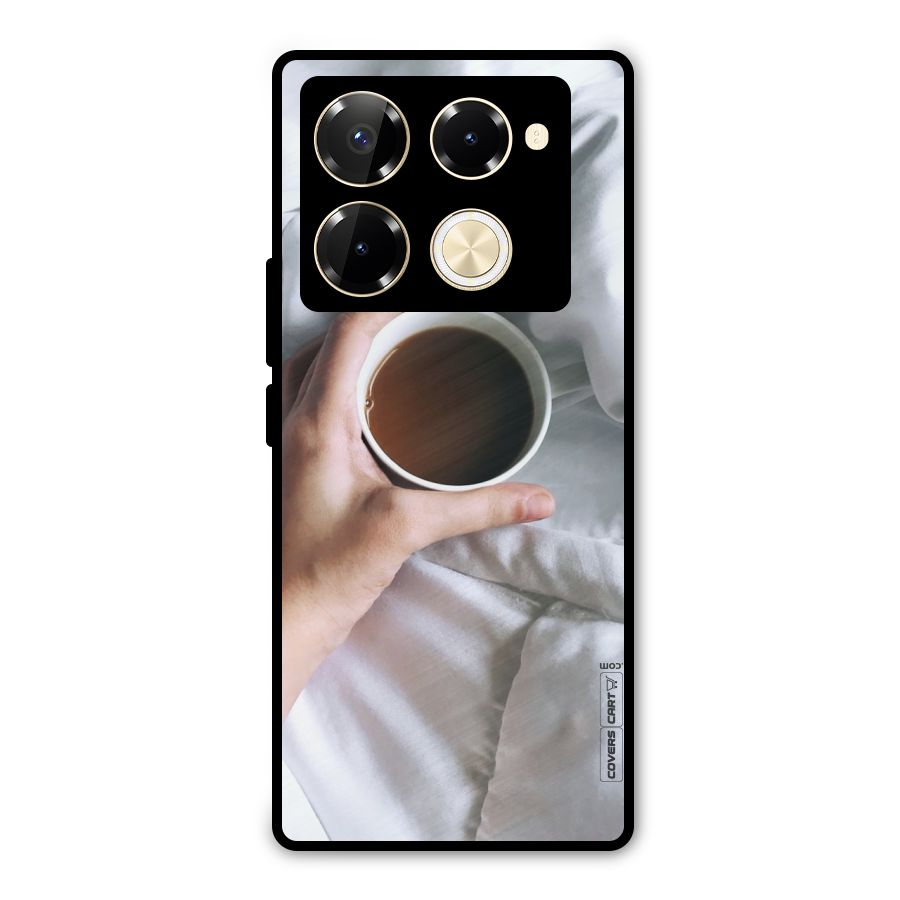 Morning Mocha Metal Back Case for Infinix Note 40 Pro Plus