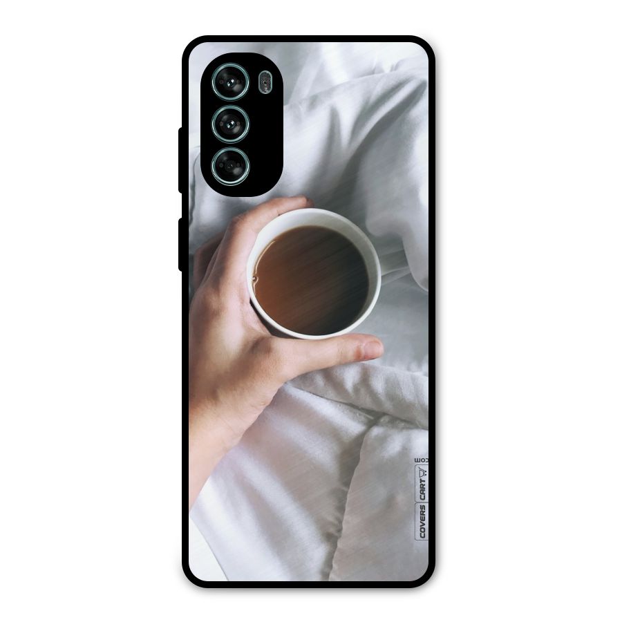Morning Mocha Metal Back Case for Moto G62