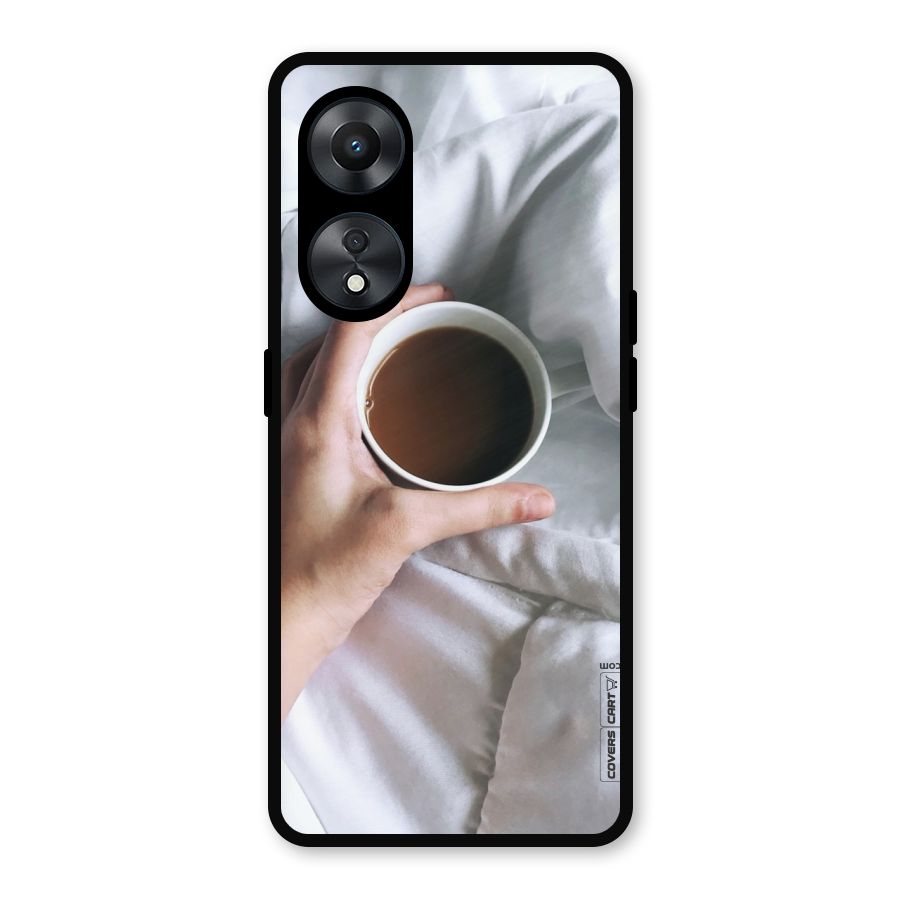 Morning Mocha Metal Back Case for Oppo A78