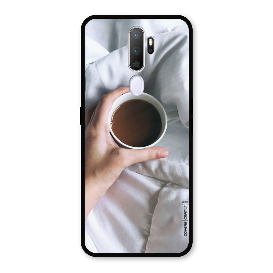 Morning Mocha Metal Back Case for Oppo A9 (2020)