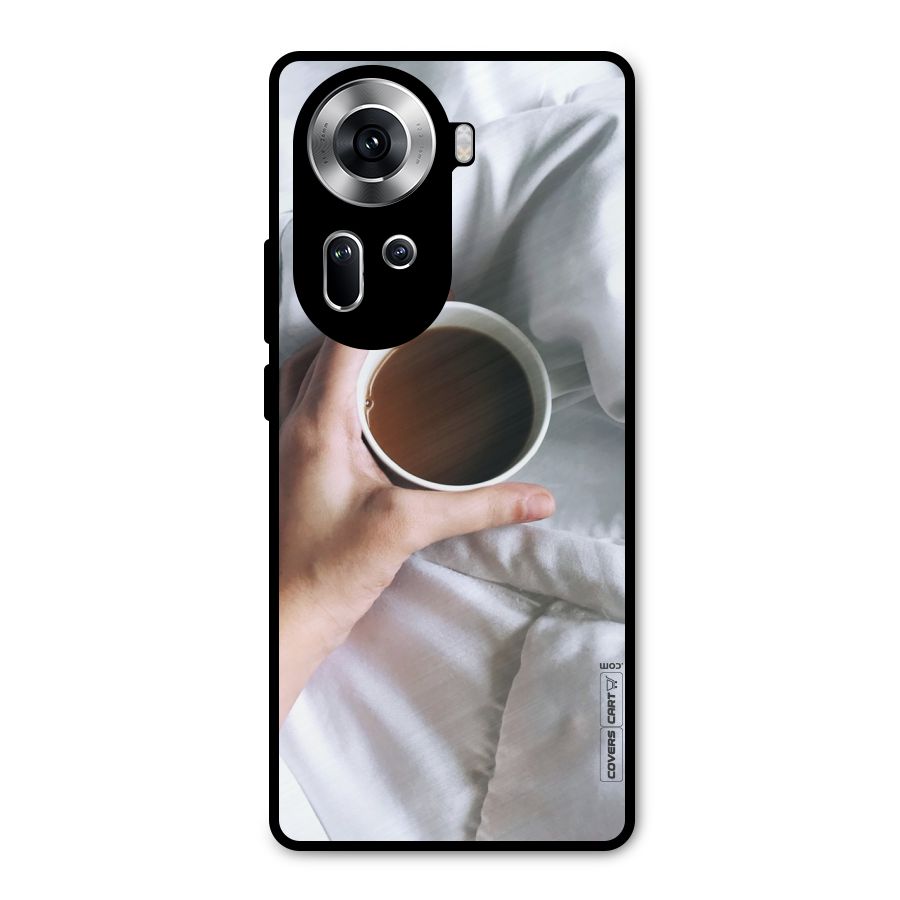 Morning Mocha Metal Back Case for Oppo Reno11 5G