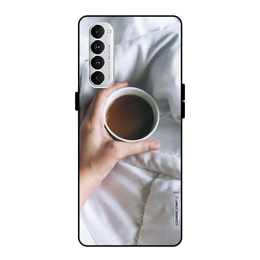 Morning Mocha Metal Back Case for Oppo Reno4 Pro
