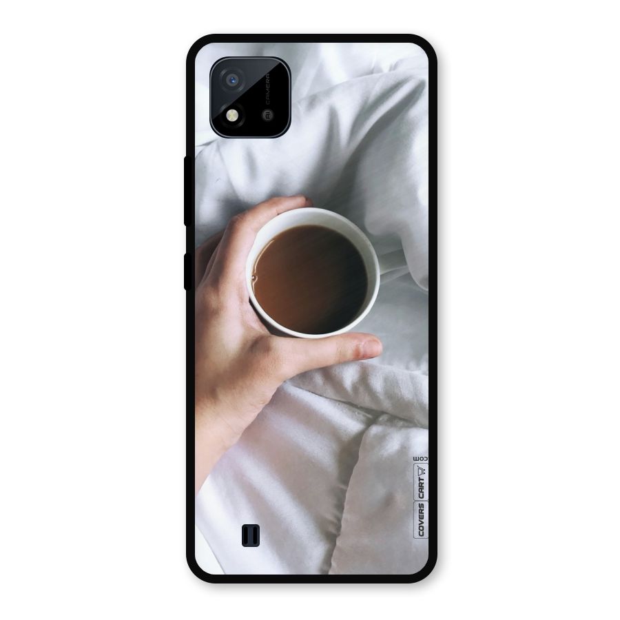 Morning Mocha Metal Back Case for Realme C11 2021
