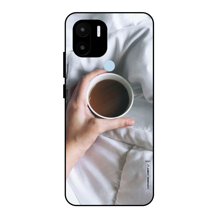 Morning Mocha Metal Back Case for Redmi A2+