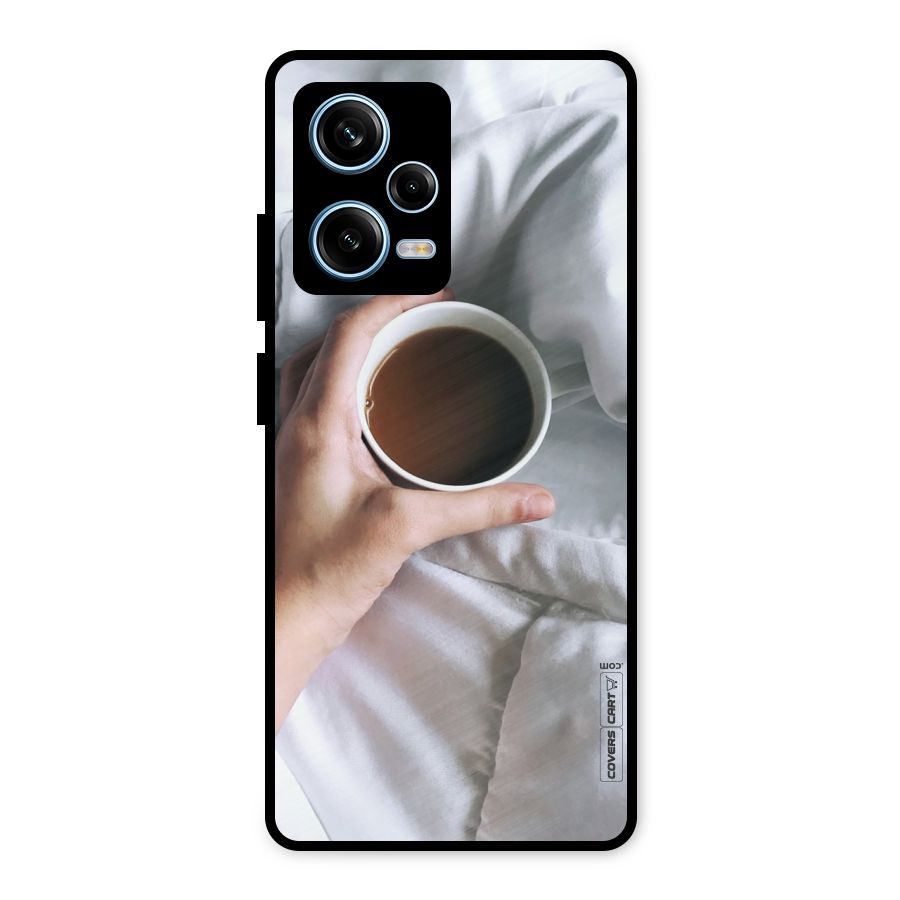 Morning Mocha Metal Back Case for Redmi Note 12 Pro