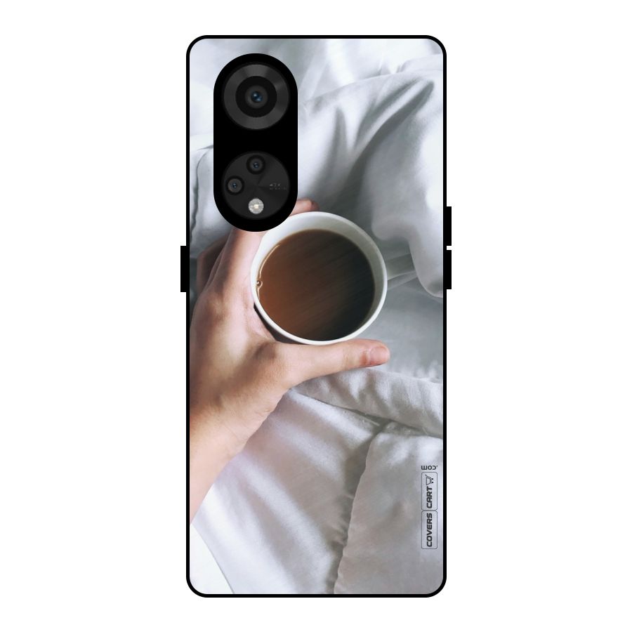 Morning Mocha Metal Back Case for Reno8 T 5G