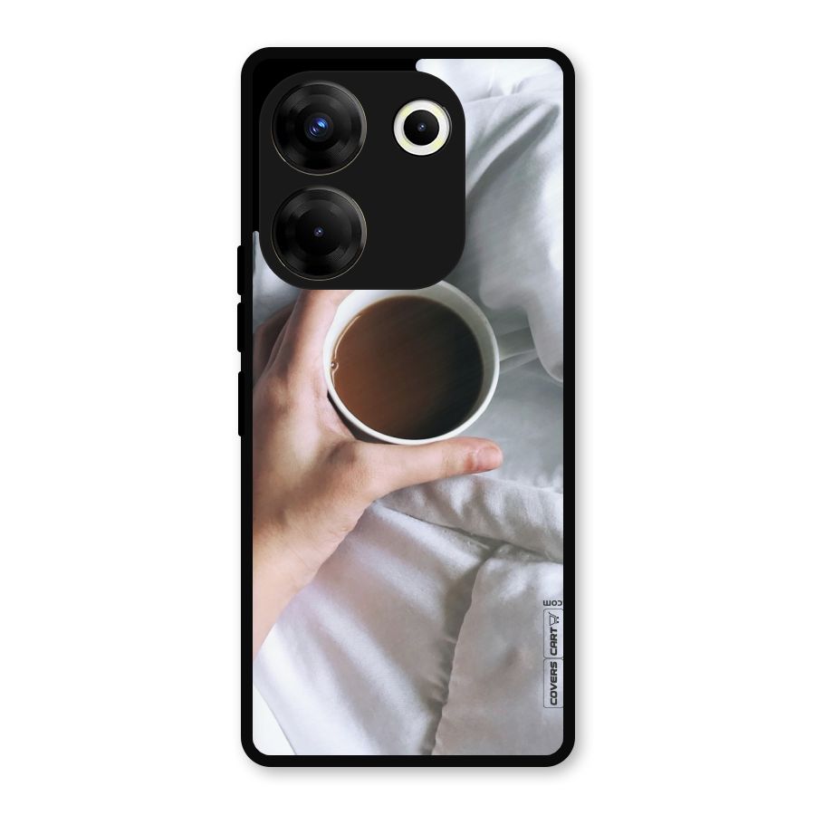 Morning Mocha Metal Back Case for Tecno Camon 20
