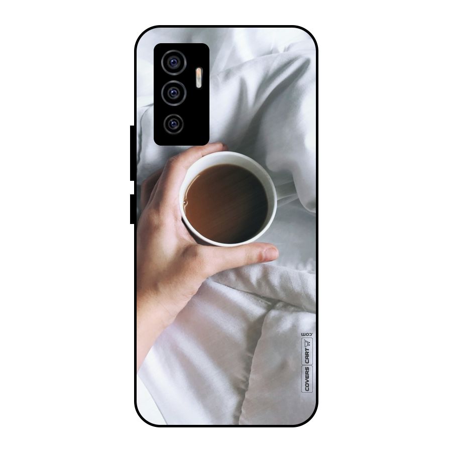 Morning Mocha Metal Back Case for Vivo V23e