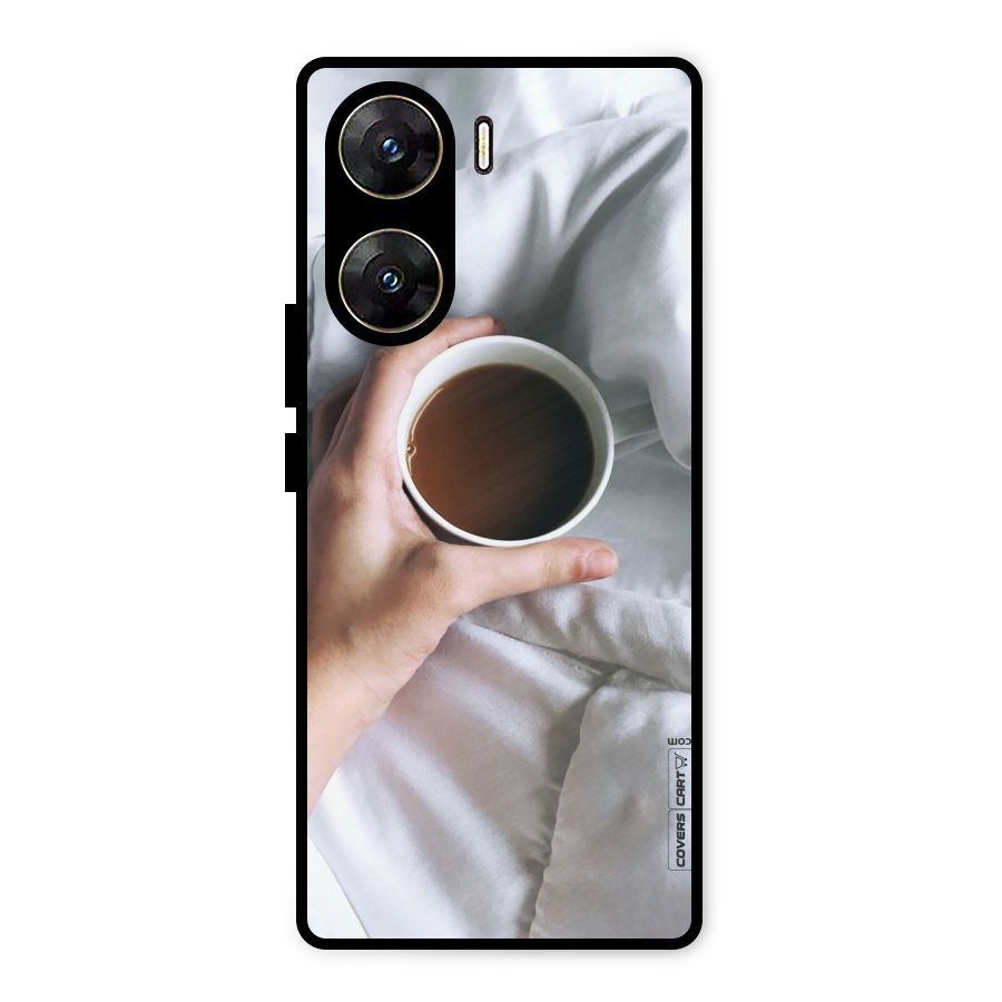 Morning Mocha Metal Back Case for Vivo V29e