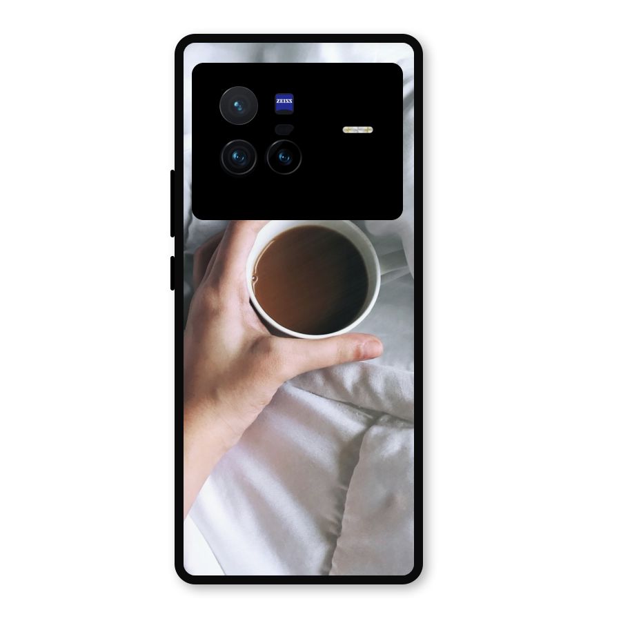 Morning Mocha Metal Back Case for Vivo X80