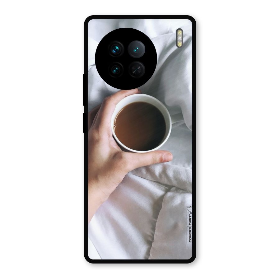 Morning Mocha Metal Back Case for Vivo X90