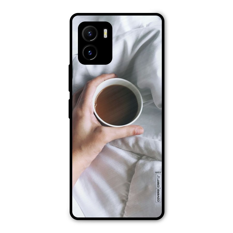 Morning Mocha Metal Back Case for Vivo Y15s