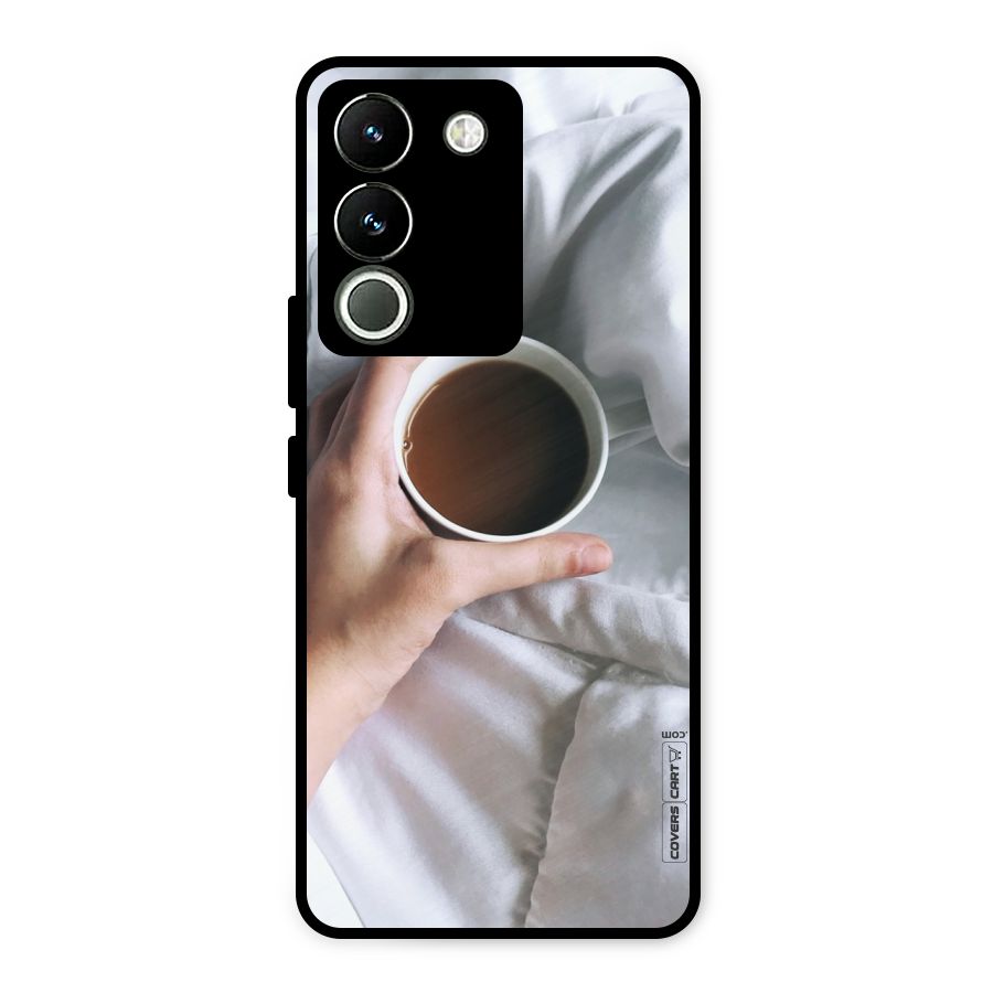 Morning Mocha Metal Back Case for Vivo Y200