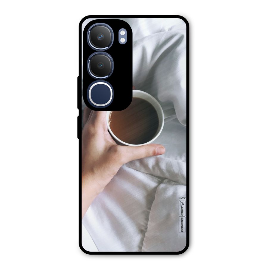 Morning Mocha Metal Back Case for Vivo Y29