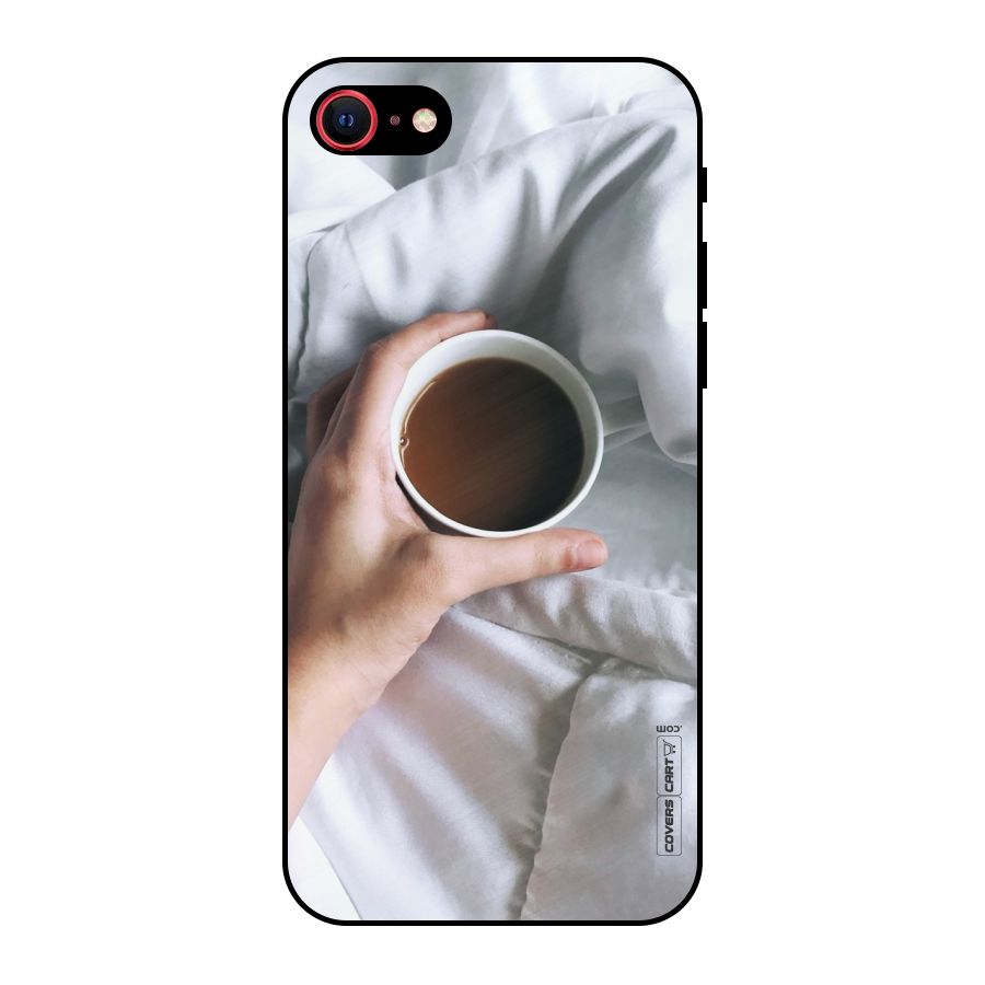 Morning Mocha Metal Back Case for iPhone SE 2020