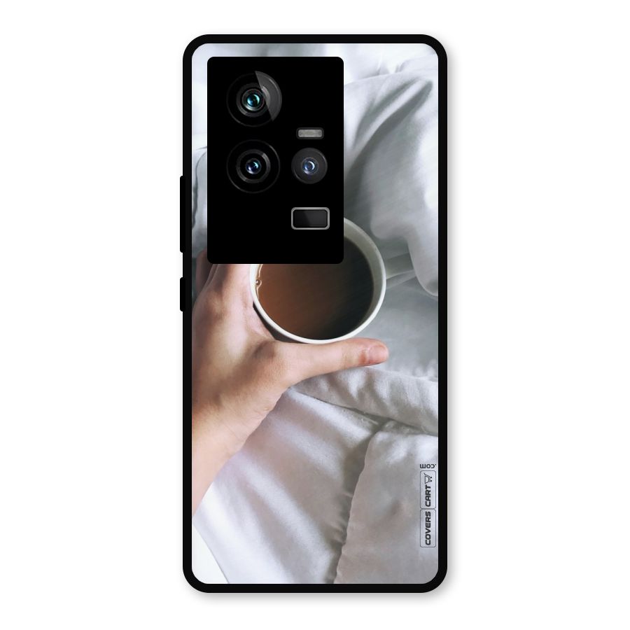 Morning Mocha Metal Back Case for iQOO 11 5G