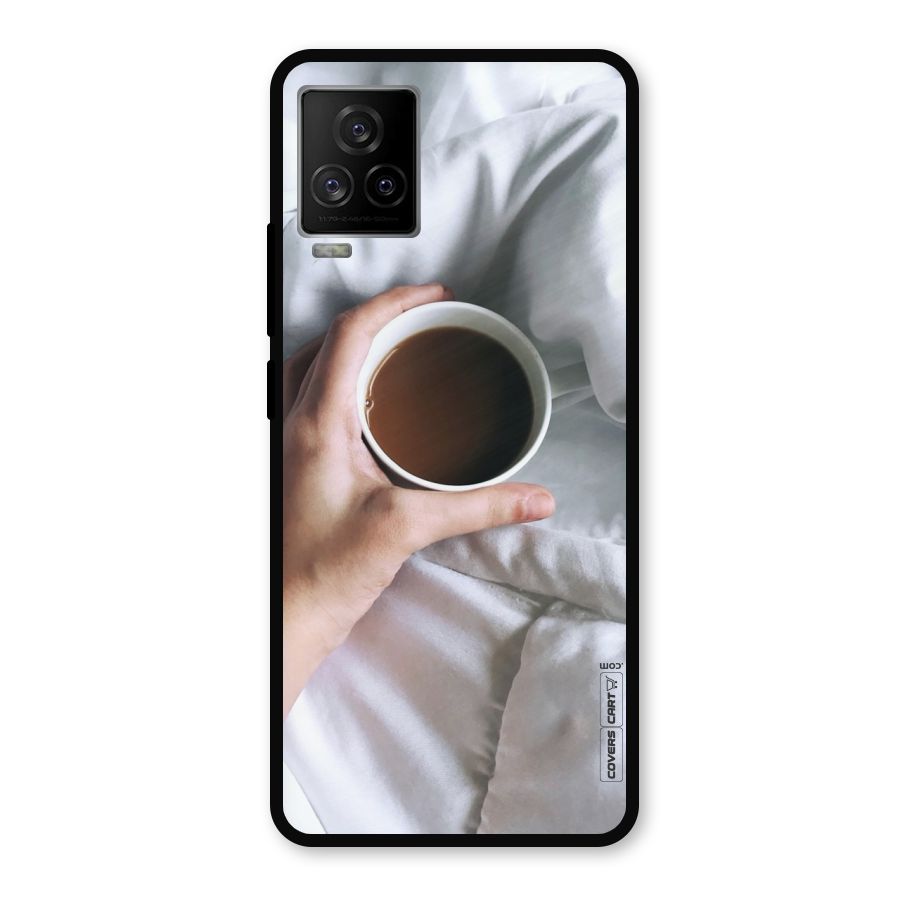 Morning Mocha Metal Back Case for iQOO 7 Legend 5G