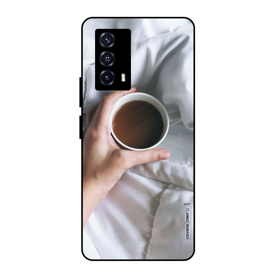Morning Mocha Metal Back Case for iQOO Z5
