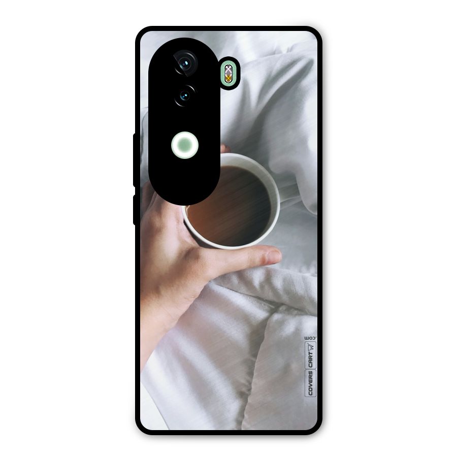 Morning Mocha Metal Back Case for iQOO Z9s