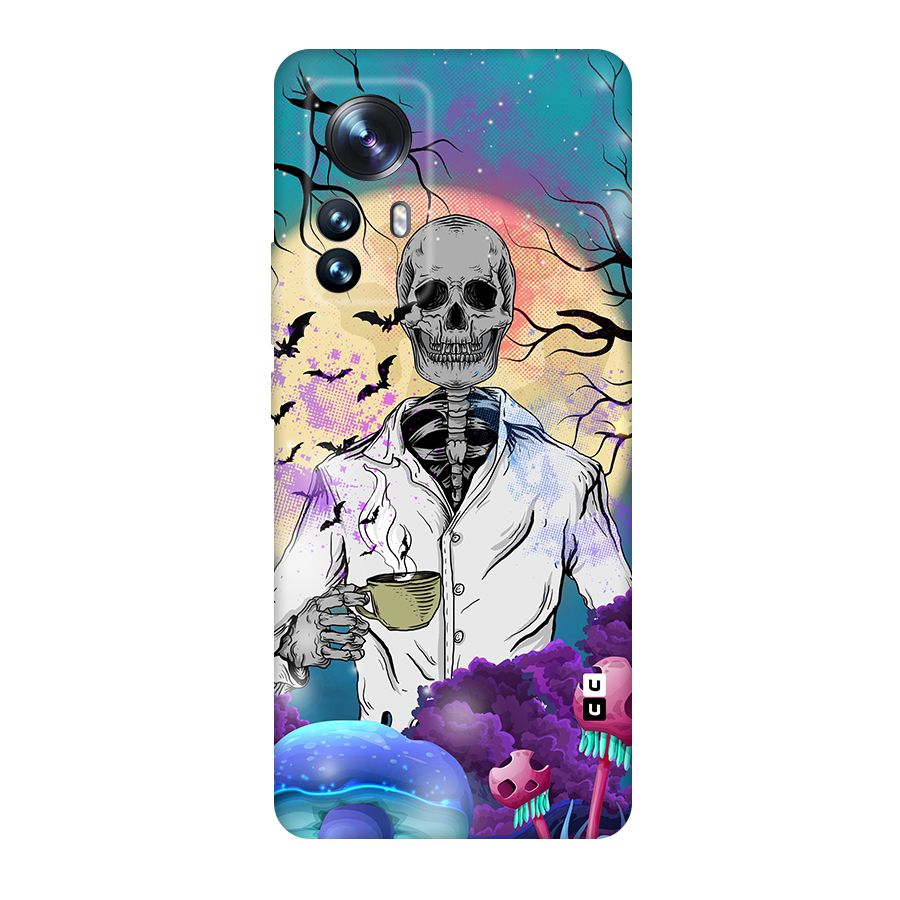 Morning Tea Skull Original Polycarbonate Back Case for Xiaomi 12 Pro