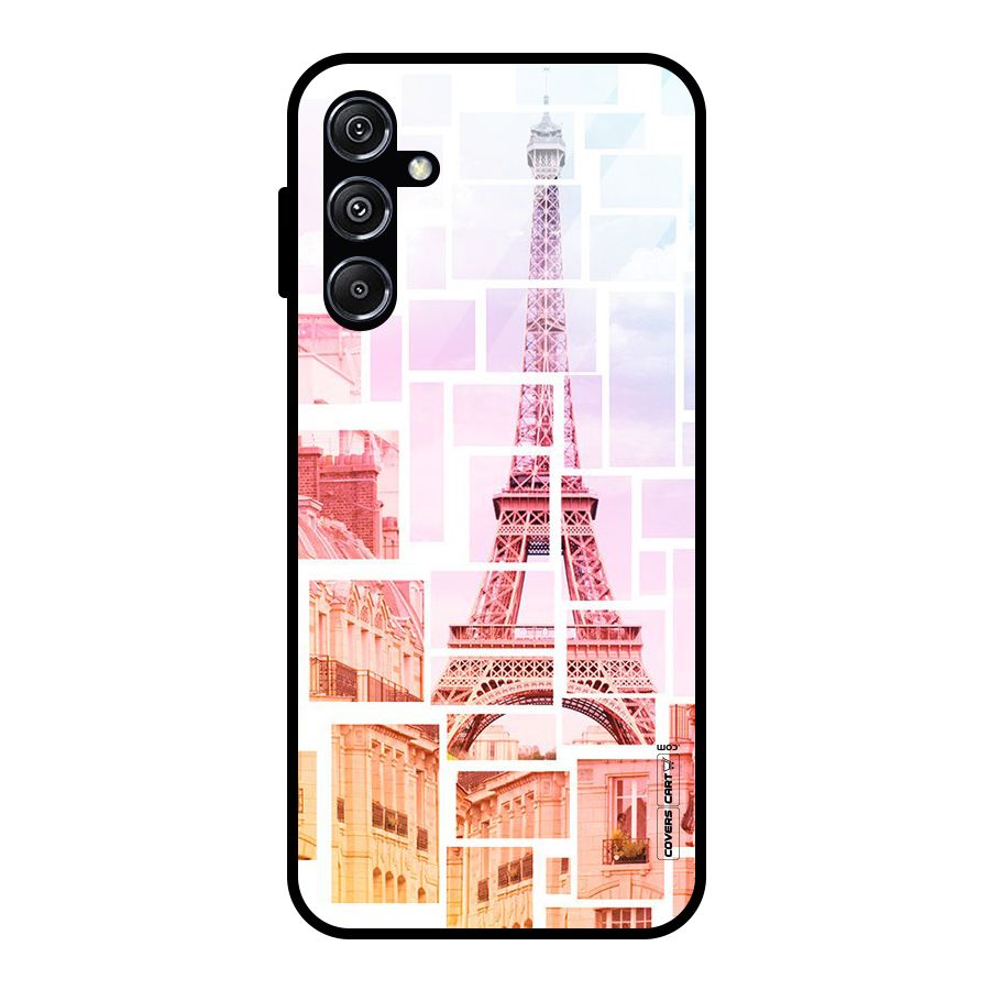 Mosiac City Glass Back Case for Galaxy M34 5G