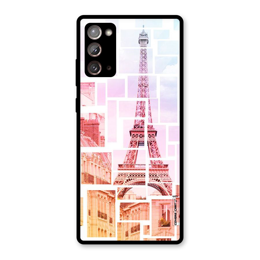 Mosiac City Glass Back Case for Galaxy Note 20