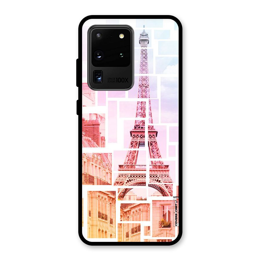 Mosiac City Glass Back Case for Galaxy S20 Ultra