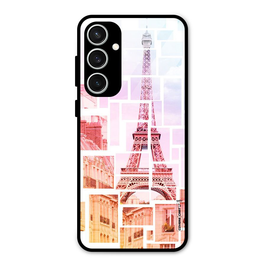 Mosiac City Glass Back Case for Galaxy S23 FE