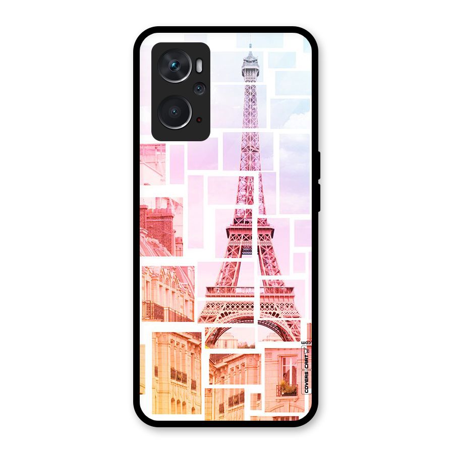 Mosiac City Glass Back Case for Oppo K10 4G