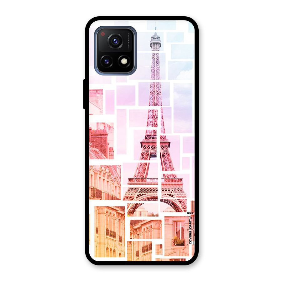 Mosiac City Glass Back Case for Vivo Y72 5G