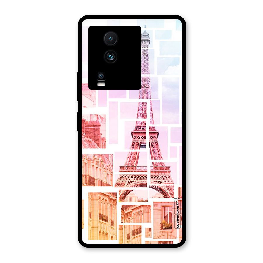 Mosiac City Glass Back Case for Vivo iQOO Neo 7