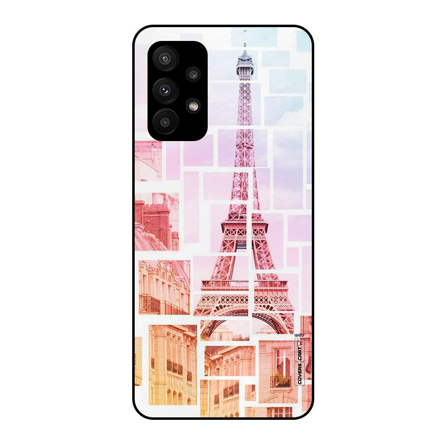 Mosiac City Metal Back Case for Galaxy A23