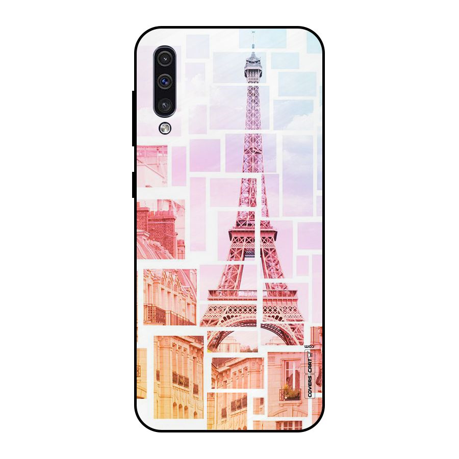 Mosiac City Metal Back Case for Galaxy A50s